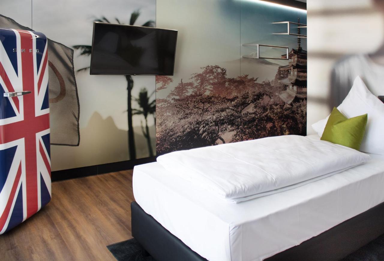 RHE Hotel Rheinau Buitenkant foto